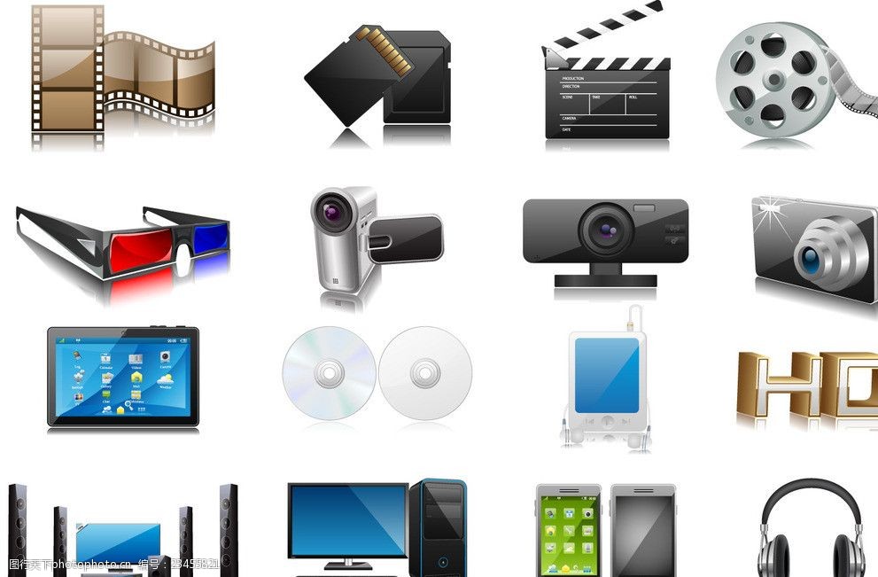 電子產(chǎn)品圖標(biāo)圖片-